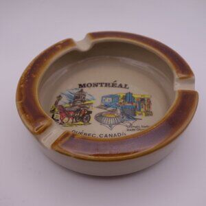 MONTREAL QUEBEC, CANADA Stade Olympique Olympic Stadium Ceramic Ash Tray